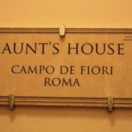 Apartment Aunt's House Campo De Fiori Rome